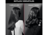Secador -  Rowenta x Karl Lagerfeld CV887LF0 K/Pro Stylist, 2200 W, Motor AC Pro, 2 velocidades, 3 temperaturas, Tecnol. iónica, Keratin & Glow, Negro