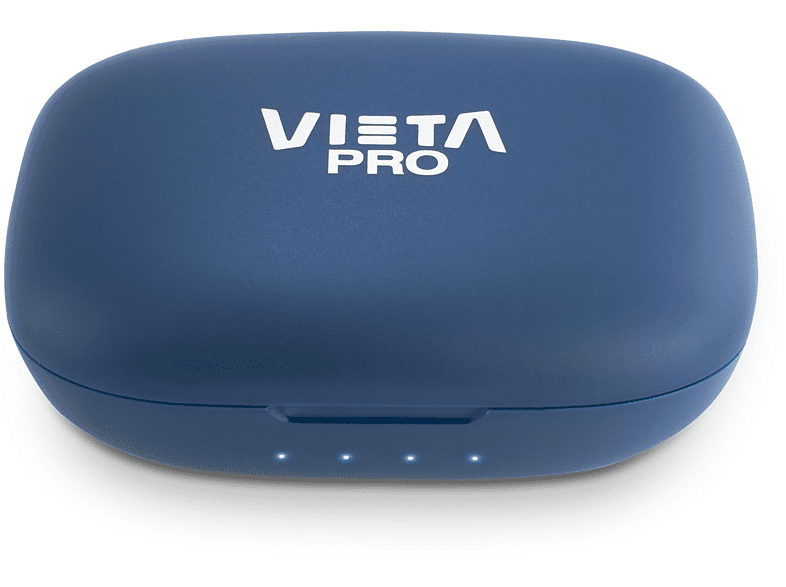 Auriculares True Wireless - Vieta Pro Match 2, Asistente de Voz , IPX6, Hasta 32 hs, Azul