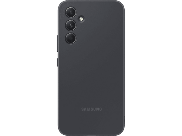 Funda - Samsung, Para Samsung Galaxy A54, Trasera, Silicona, 6.4", Negro