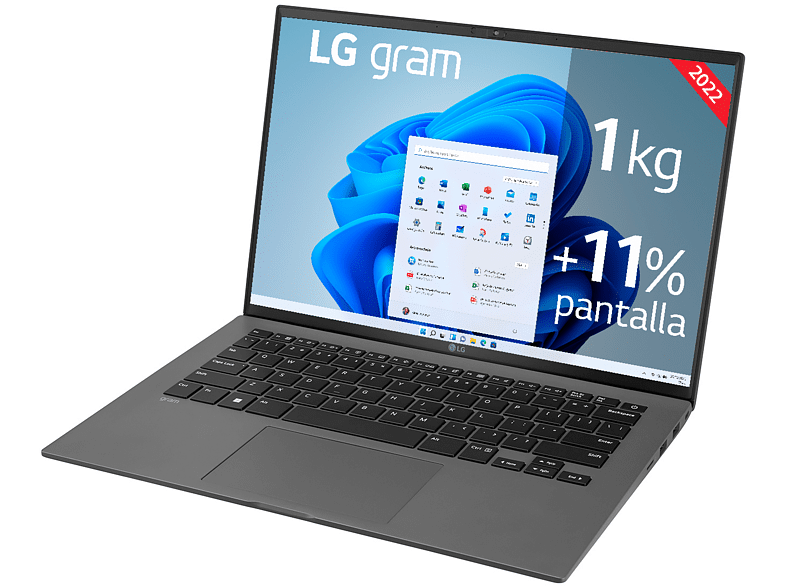Portátil - LG 14Z90Q-G.AA76B, 14, Ultra HD, Intel® Evo™ Core™ i7-1260P, 16GB RAM, 512GB SSD, Intel® Iris® Xe, Windows 11