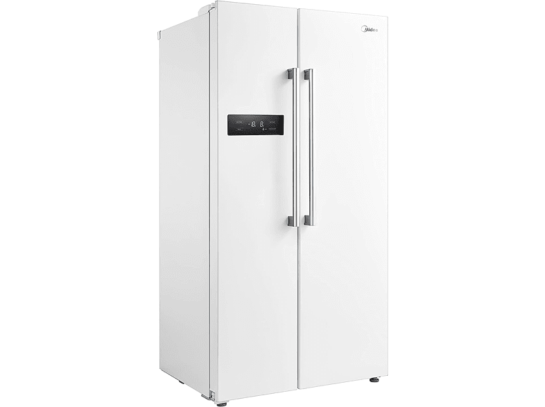 Frigorífico americano - Midea MDRS710FGF01, No Frost, 176.5 cm, 532 l, Tri-Cooling System, Blanco