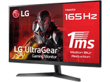 Monitor gaming - LG 32GN50R, 31.5, Full-HD, 1 ms, 165 Hz, HDMI x2, DisplayPort 2, USB, Negro