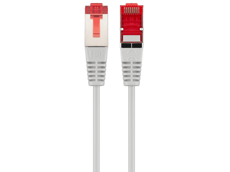 Cable de red - ISY IPC-6050-1, Cat-6, 10 Gbit / s, 250 MHz, 5 m, Blanco