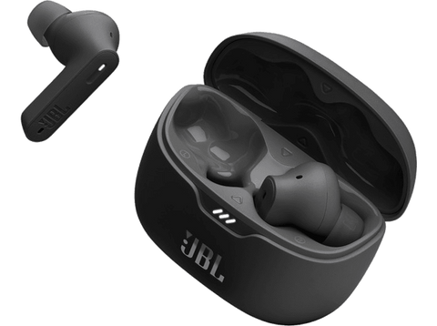 Auriculares True Wireless - JBL Tune Beam, 48h Autonomía, Graves puros, Cancelación ruido, Negro