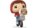 Figura - Funko Pop! Elliot Y E.T. En Bicicleta, E.T. El Extraterrestre, 9.5 cm, Vinilo, Multicolor