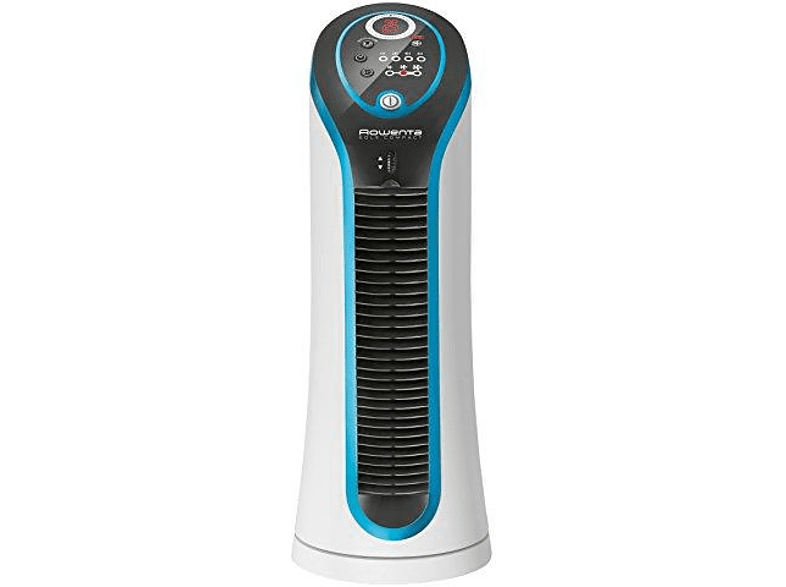 Ventilador de torre - Rowenta VU6210 Eole Compact, 3 velocidades, Modo Silencio, Oscilación