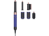 Moldeador - Dyson Airwrap Long Q4 Gifting 2022, Tecnología iónica, 3 Temperaturas, Edición Especial, Bolsa de viaje de regalo, Azul índigo/Rosa