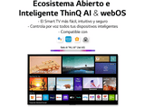 TV OLED 55 - LG OLED55C25LB, OLED 4K, Procesador α9 Gen5 AI Processor 4K, Smart TV, DVB-T2 (H.265), Blanco