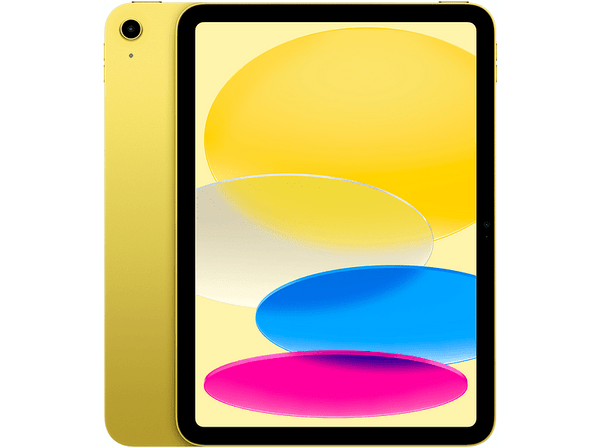 Apple iPad (2022 10ª gen), 256 GB, Amarillo, WiFi, 10.9", Retina, Chip A14 Bionic, iPadOS 16