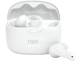 Auriculares True Wireless - JBL Tune Beam, 48h Autonomía, Graves puros, Cancelación ruido, Blanco