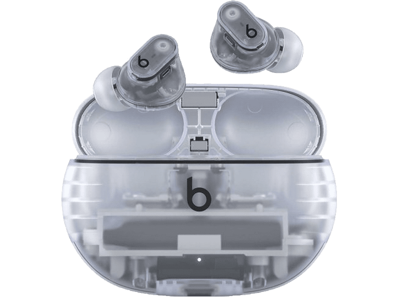 Apple Beats Studio Buds + (2023), Auriculares True Wireless, Cancelación de Ruido, Apple, Android, Transparente