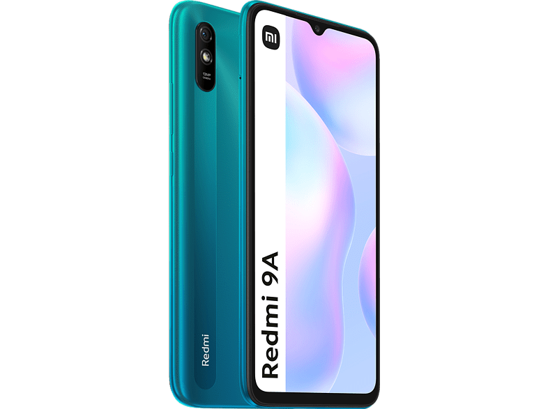 Móvil - Xiaomi Redmi 9A, Aurora Green, 32 GB, 2 GB RAM, 6.53  HD+, MediaTek Helio G25, 5000 mAh, Android