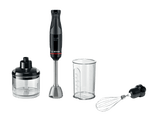 Batidora de mano - Bosch ErgoMaster MSM4B621, 1000 W, Regulable, Negro