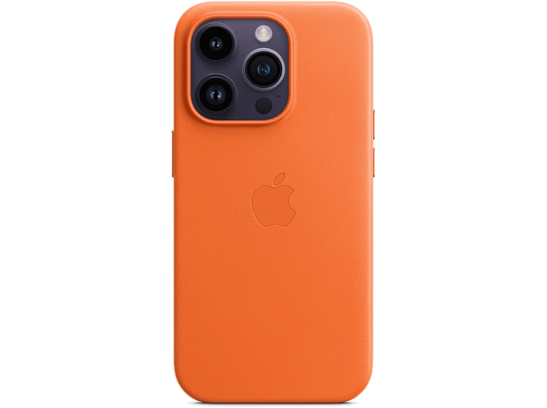 Apple funda de piel con MagSafe para el iPhone 14 Pro, Naranja