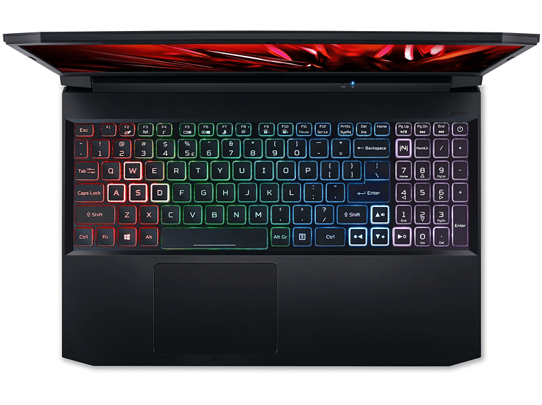 Portátil gaming - Acer AN515-57, 15.6 Full HD, Intel® Core™ i5-11400H, 8GB RAM, 512GB SSD, GeForce RTX™ 3050Ti, Sin sistema operativo
