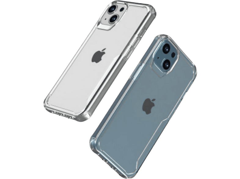 Funda - Muvit MCSPS0007, Para Apple iPhone 13, Trasera, Eco, Transparente