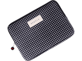 Funda tablet - Wondee Lucía Be, De 11, Universal, Textura antideslizante, Blanco y Negro