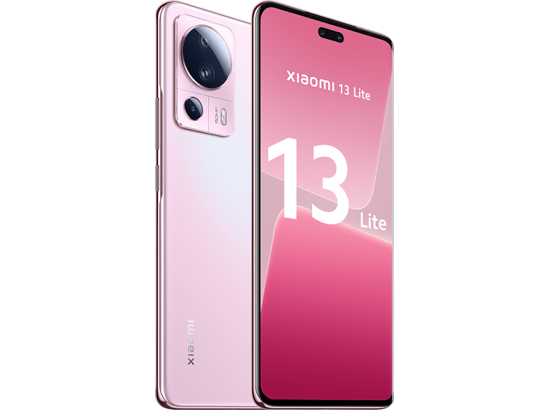 Móvil - Xiaomi 13 Lite, Rosa, 256 GB, 8 GB RAM, 6.55 FHD+ AMOLED 120 Hz, Snapdragon® 7 Gen 1, 4500 mAh, Android 13 - MIUI 14