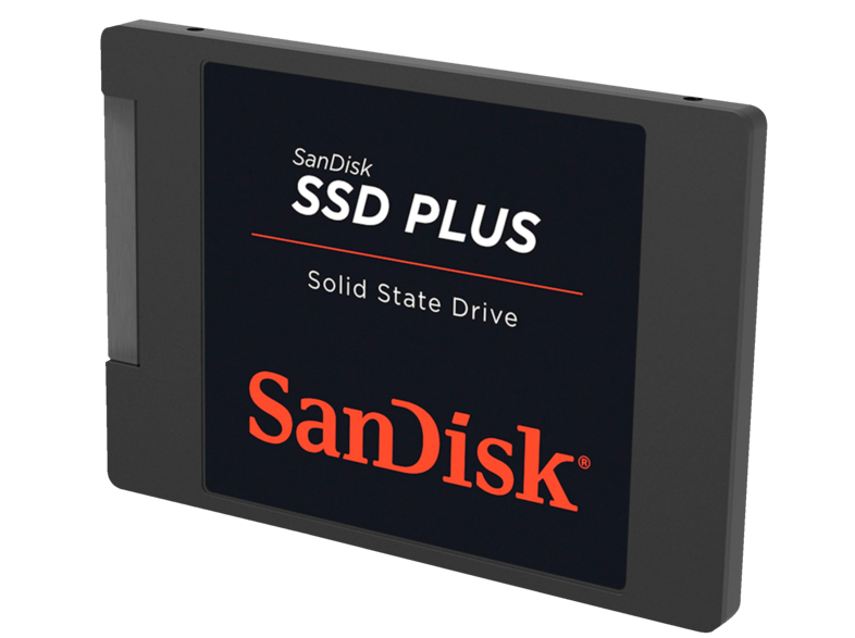 Disco duro SSD interno de 480 GB - Sandisk SSD PLUS, hasta 535 MB/s