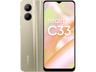 Móvil - realme C33, Sandy Gold, 128 GB, 4 GB RAM, 6.5 " HD+, Unisoc T612, 5000 mAh, Android