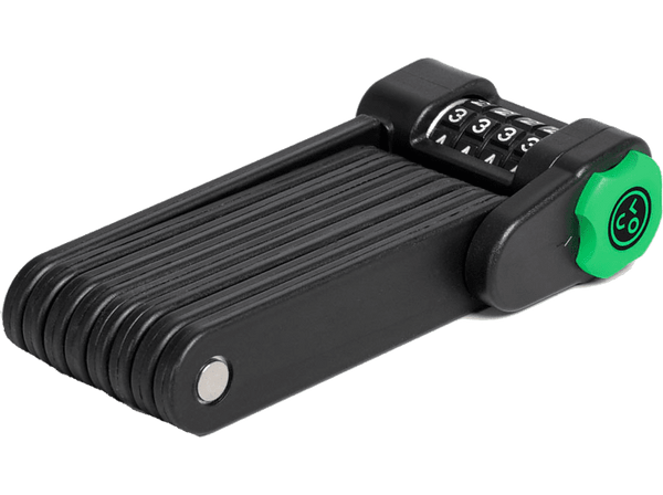 Candado - Youin Candado plegable, Con combinación numérica, Anti corrosión, Acero, Negro
