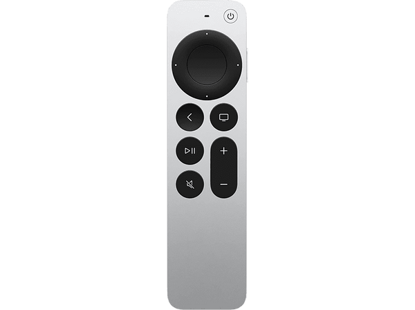 APPLE Mando Siri Remote (3.ª generación), Siri, Transmisor infrarrojos, Conector USB‑C de carga, Plata