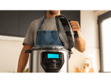 Robot de cocina - Cecotec Olla GM Modelo H Deluxe FRY, Multifunción, 1530 W, 6 L, Programable, Freidora de Aire, Báscula integrada, Negro y Plateado