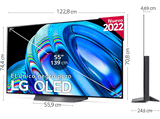 TV OLED 55 - LG OLED55B26LA, OLED 4K, Procesador α7 Gen5 AI Processor 4K, Smart TV, DVB-T2 (H.265), Negro