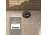 Robot aspirador - iRobot Roomba Combo i8+ Aspirador y friegasuelos 2 en 1, 750W, 0.4 l, 75 Min, 68db(A), Negro
