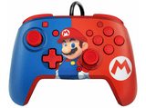 Auriculares gaming - PDP Bundle Super Mario Bros (LVL40 + Rematch), Micrófono integrado, Para Nintendo Switch, Rojo/Azul