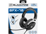 Auriculares gaming - Ardistel BLACKFIRE® Gaming Headset BFX-70, Para PS5™ y PS4™, No Bluetooth, Cable 1.2m, Negro