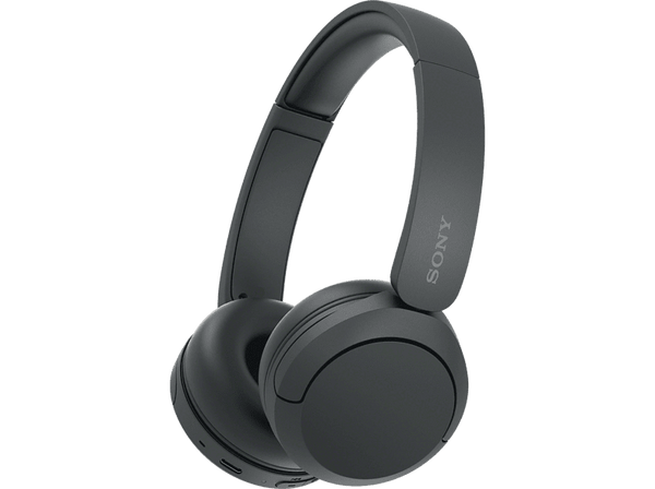Auriculares inalámbricos - Sony WH-CH520, Bluetooth, 50 horas de autonomía, Carga rápida, 360 Audio, Conexión multipunto, Cascos estilo diadema, Negro