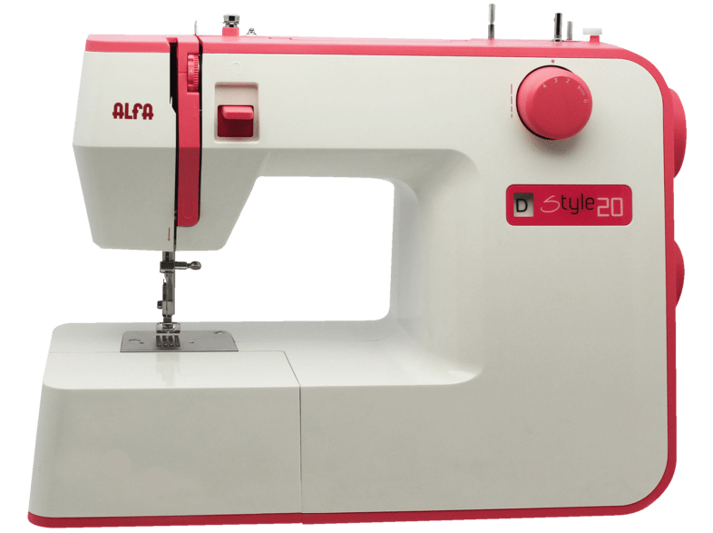 Máquina de coser - Alfa STYLE 20 10 Puntadas, Luz Led, 70 W, Blanca