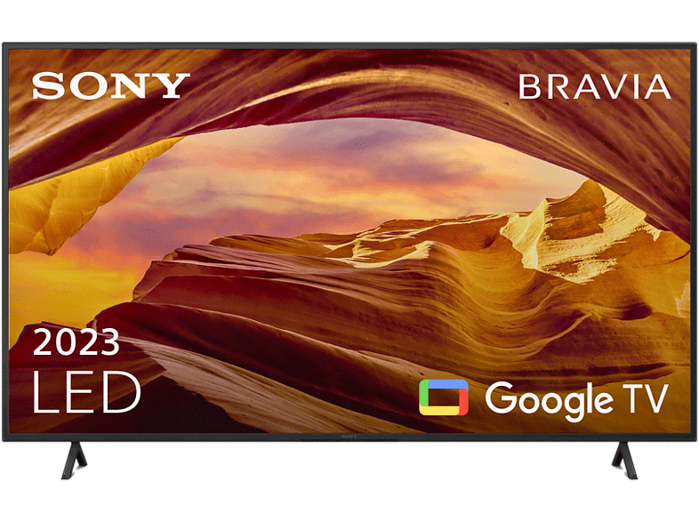TV LED 43 - Sony BRAVIA 43X75WL, 4K HDR, Smart TV (Google TV), Google Assistant, Alexa, Siri, Bluetooth, Chromecast, Eco, BRAVIA Core, Marco Fino
