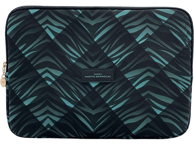 Funda tablet - Vicky Martín Berrocal WVMUNI001, Para tablet 11, Cobertura total, Negro y verde