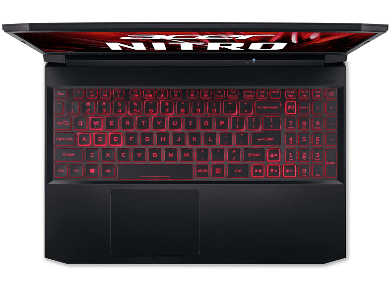 Portátil gaming - Acer AN515-57, 15.6 Full HD, Intel® Core™ i5-11400H, 8GB RAM, 512GB SSD, GeForce RTX™ 3050Ti, Sin sistema operativo
