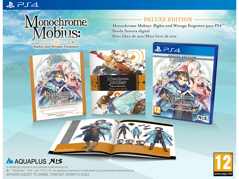 PS4 Monochrome Mobius: Rights and Wrongs Forgotten Deluxe Edition