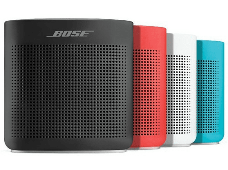 Altavoz inalámbrico - Bose SoundLink Color II, Blanco, Bluetooth, Resistente al agua, Micro-USB, Entrada