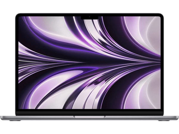 Apple MacBook Air (2022), 13,6" Retina, Chip M2 de Apple, GPU 8 Núcleos, 8 GB, 256 GB SSD, macOS, Teclado Magic Keyboard Touch ID, Gris Espacial