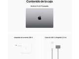 Apple MacBook Pro (2023), 14.2  Liquid Retina XDR, Chip M2 Pro, 16 GB, SSD de 512 GB, macOS, Cámara FaceTime HD a 1080p, Gris espacial