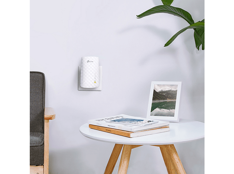 Repetidor WiFi - TP LINK AC750, 750 Mbps, Indicadores LEDs, Blanco