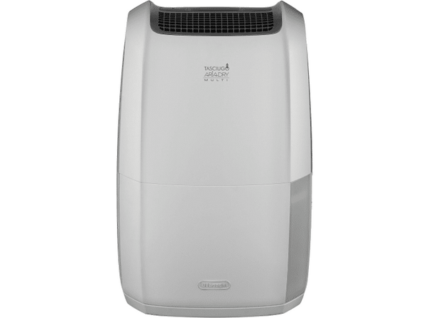 Deshumidificador - DeLonghi DDSX220, 20 L/día, 90 m2, 436 W, Programable, 3 velocidades