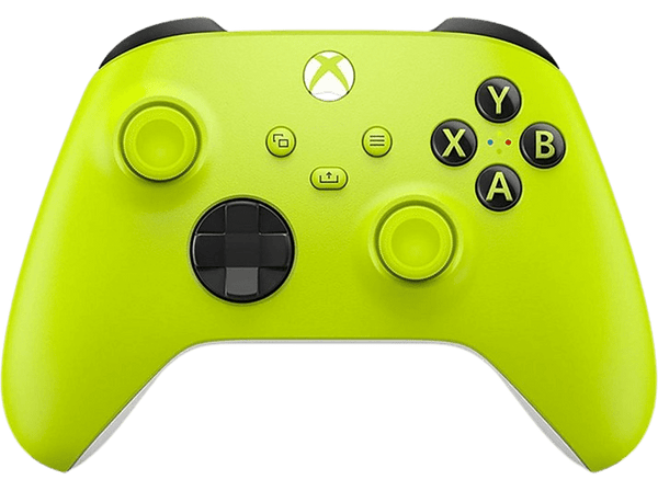 Mando inalámbrico - Microsoft Xbox One Controller Wireless QAS-00022, Para Xbox One Series X/S, Amarillo