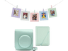 Accesorio cámara instantánea - Fujifilm Kit Instax Mini 12, Funda, 10 sobres, Cuerda,  Verde