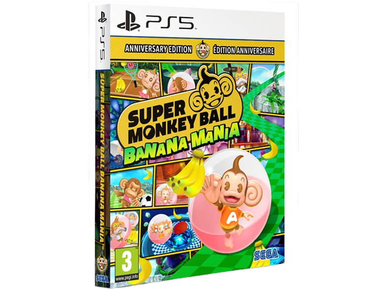 PS5 Super Monkey Ball Banana Mania Launch Anniversary Edition