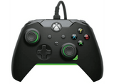 Mando - PDP Neon Black Licenciado, Para Xbox Series X, Controles D-pad, Cable desmontable, Negro/Neón