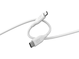Cable USB - ISY ICS-5000-WT-CC, De USB-C a USB-C, 2 m, Blanco