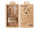 Funda - Muvit MCCRS0157, Para Apple iPhone 13 mini, Trasera, TPU, 100% Reciclado, Transparente