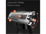 Barbero - Braun Series X XT5100,  Recortadora de Barba, Afeitadora para cuerpo, Peines bidireccionales