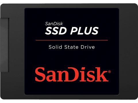Disco duro SSD interno 1 TB - SanDisk SSD PLUS, Lectura 535 MB/s, Escritura 350 MB/s, Sata III, 2.5